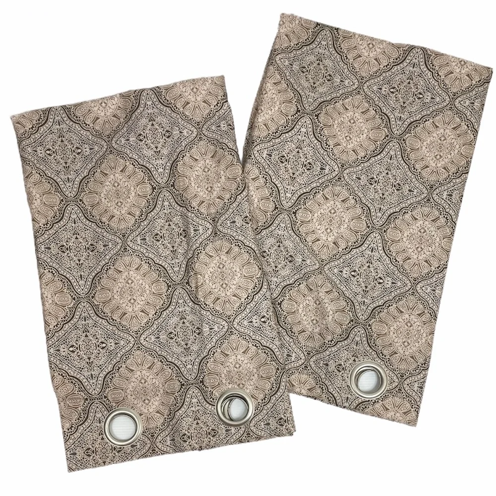 Curtain Set of 2 Panels Grommet Top